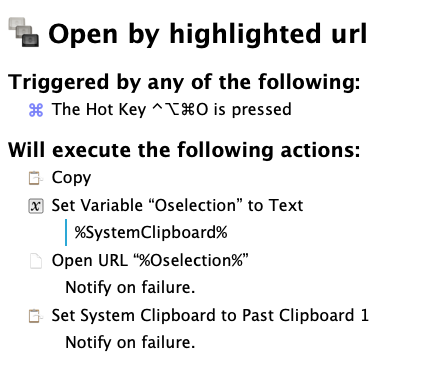 Keyboard Maestro Command